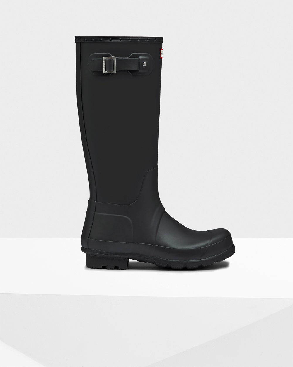 Hunter Original Tall Rain Boots - Sale Clearance Mens Black - NPAUIS793